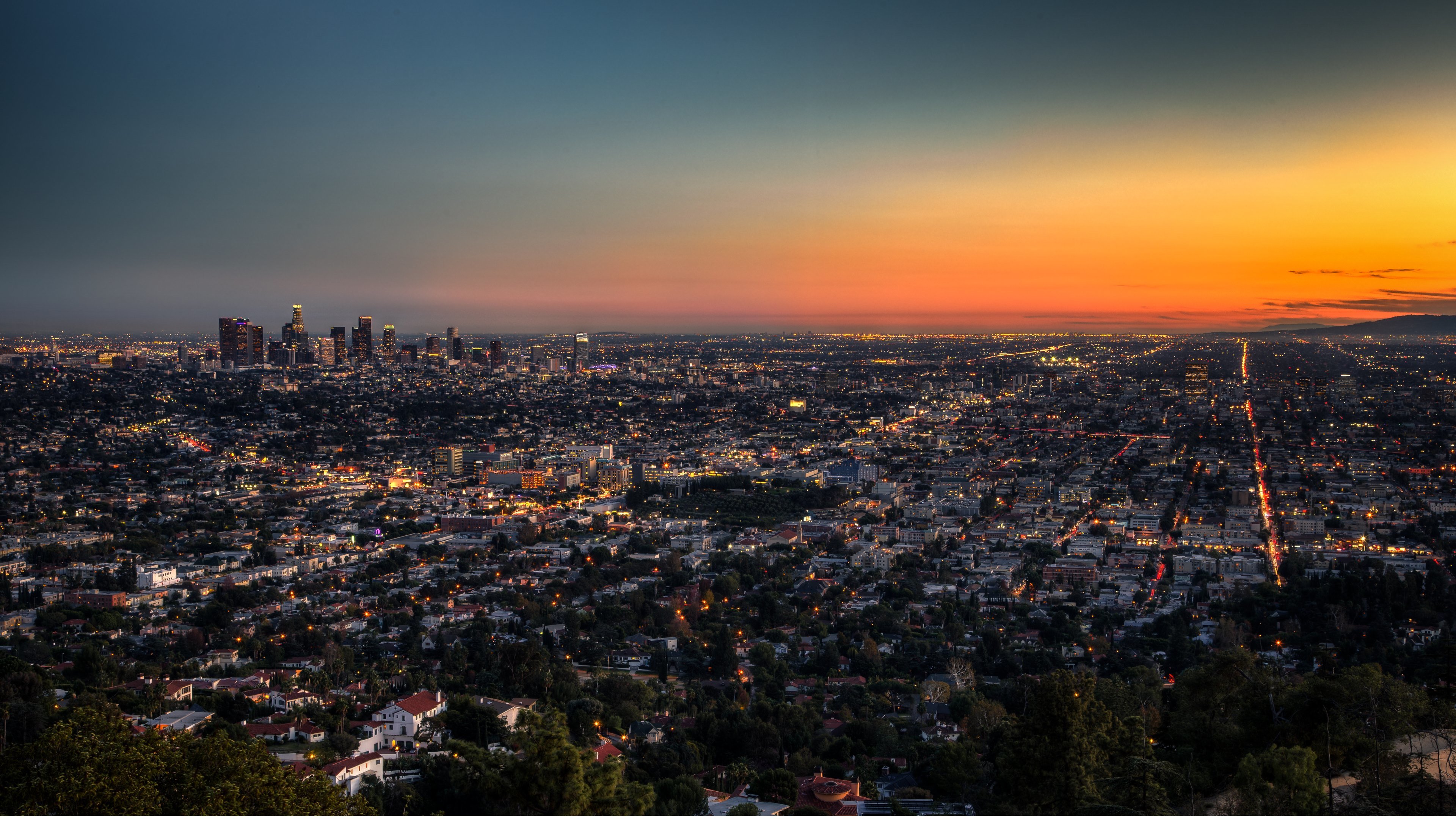 Free Los Angeles high quality background ID:482700 for ultra hd 4k computer