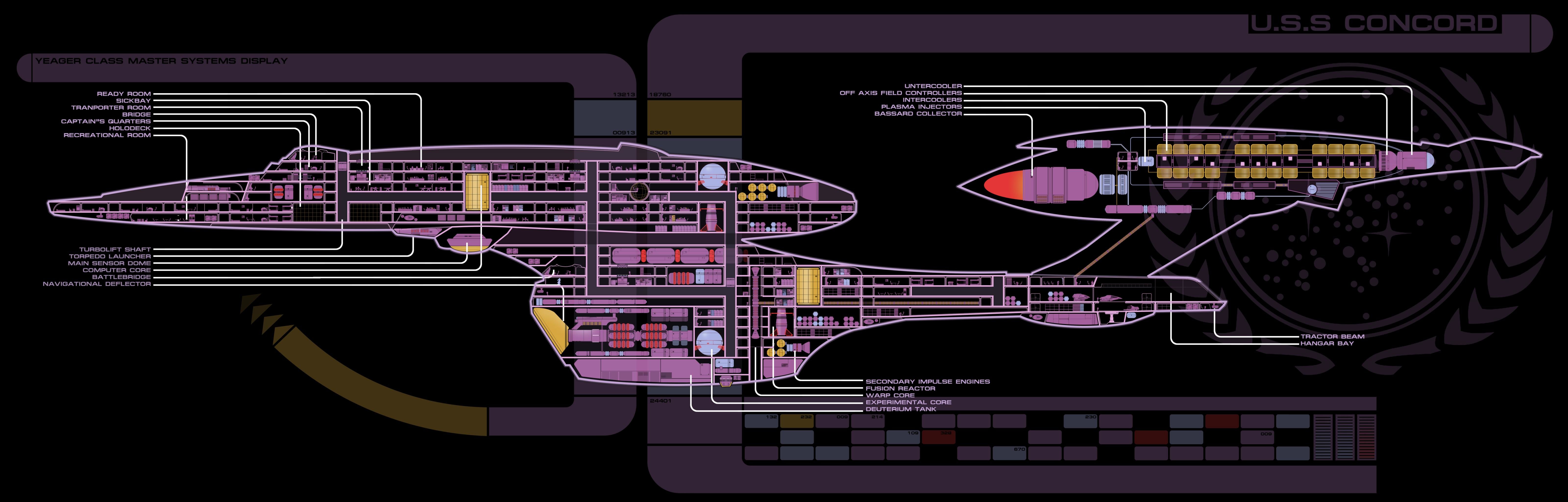 Awesome Star Trek free wallpaper ID:388443 for dual monitor 6400x2048 computer