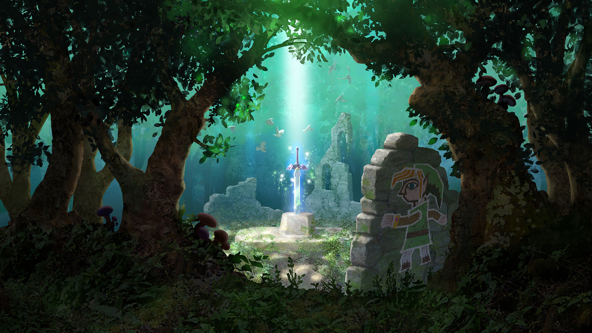 Free download The Legend Of Zelda: A Link Between Worlds background ID:69252 hd 1920x1080 for PC