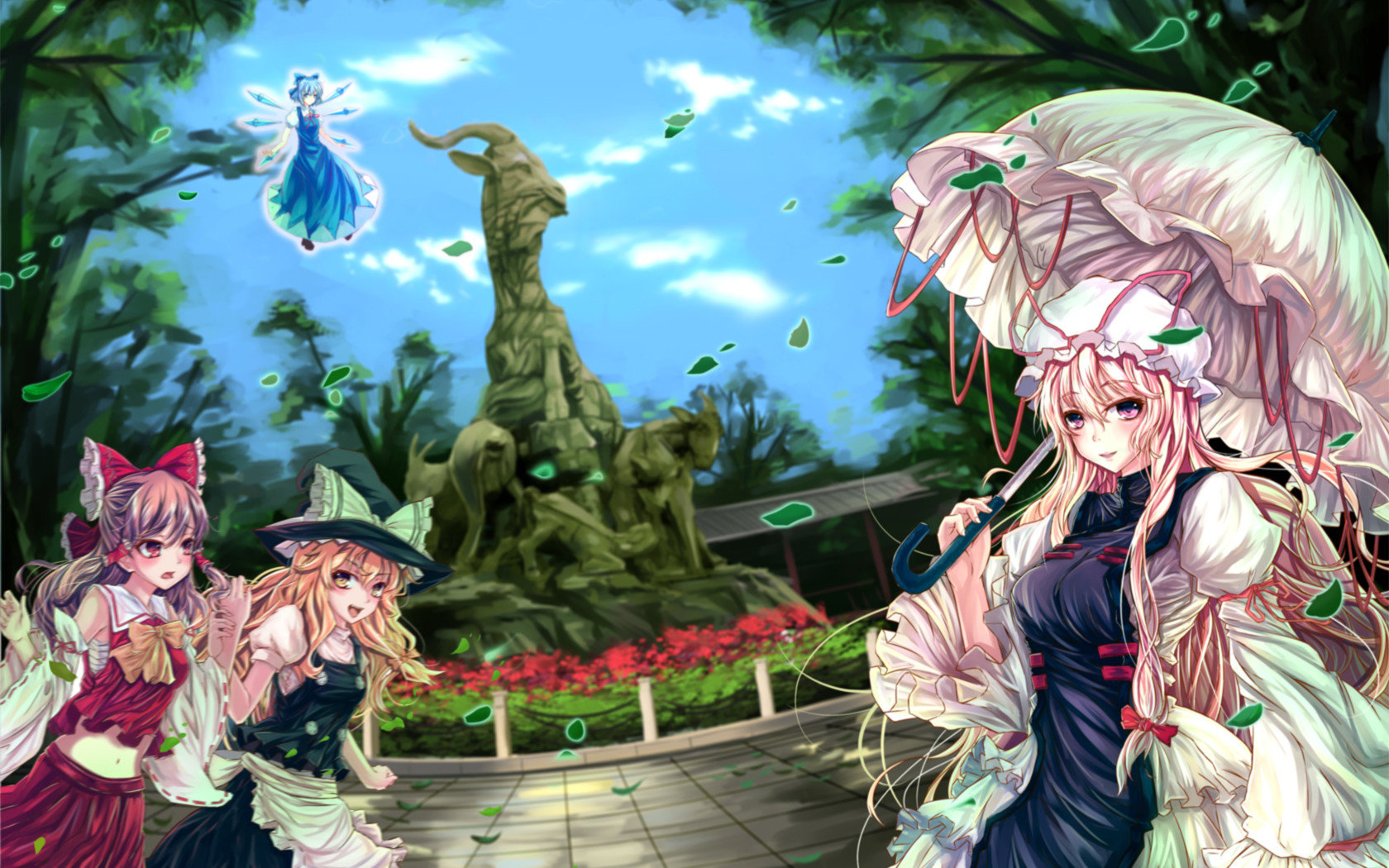 Best Touhou background ID:221980 for High Resolution hd 1680x1050 PC