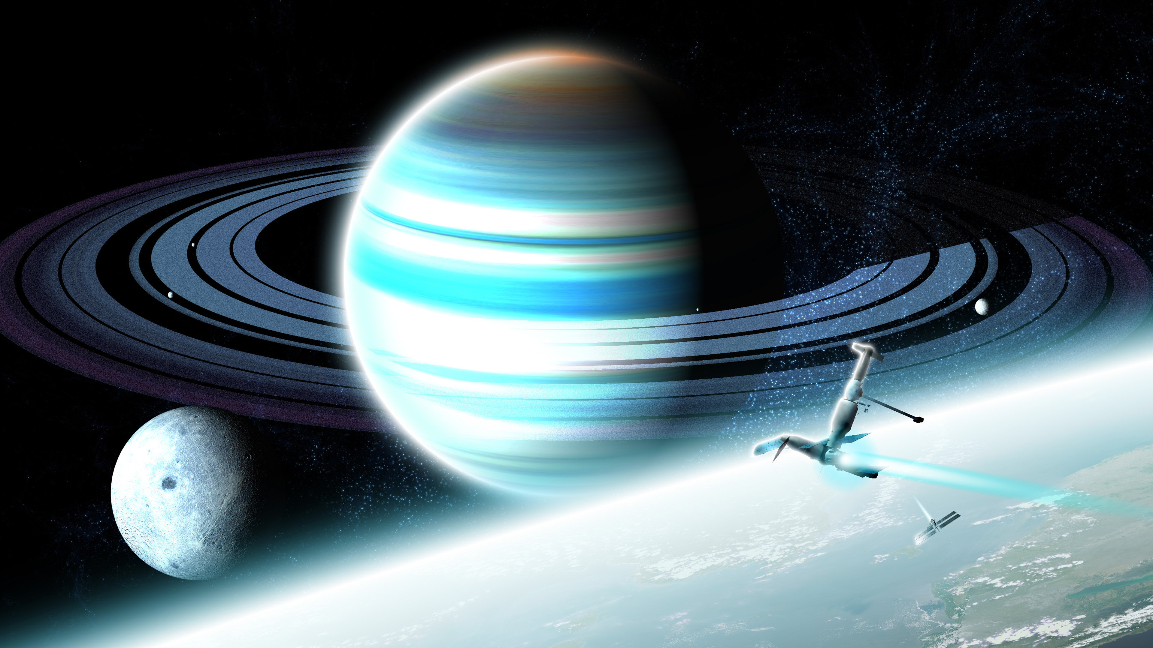 Awesome Planetary Ring free wallpaper ID:256516 for hd 4k PC