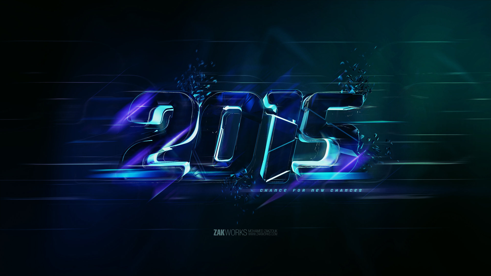 Download 1080p New Year 2015 PC background ID:156202 for free