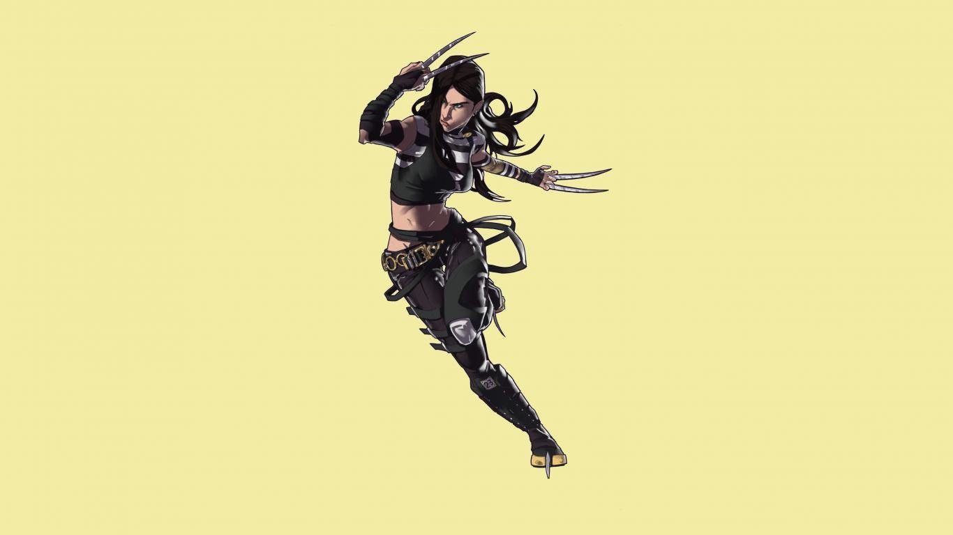 Awesome X-23 free background ID:100957 for 1366x768 laptop PC