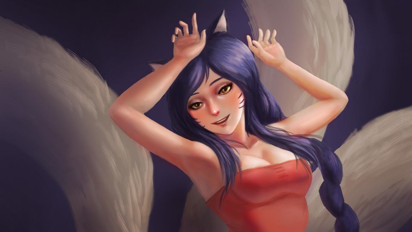 Awesome Ahri (League Of Legends) free background ID:173604 for laptop desktop