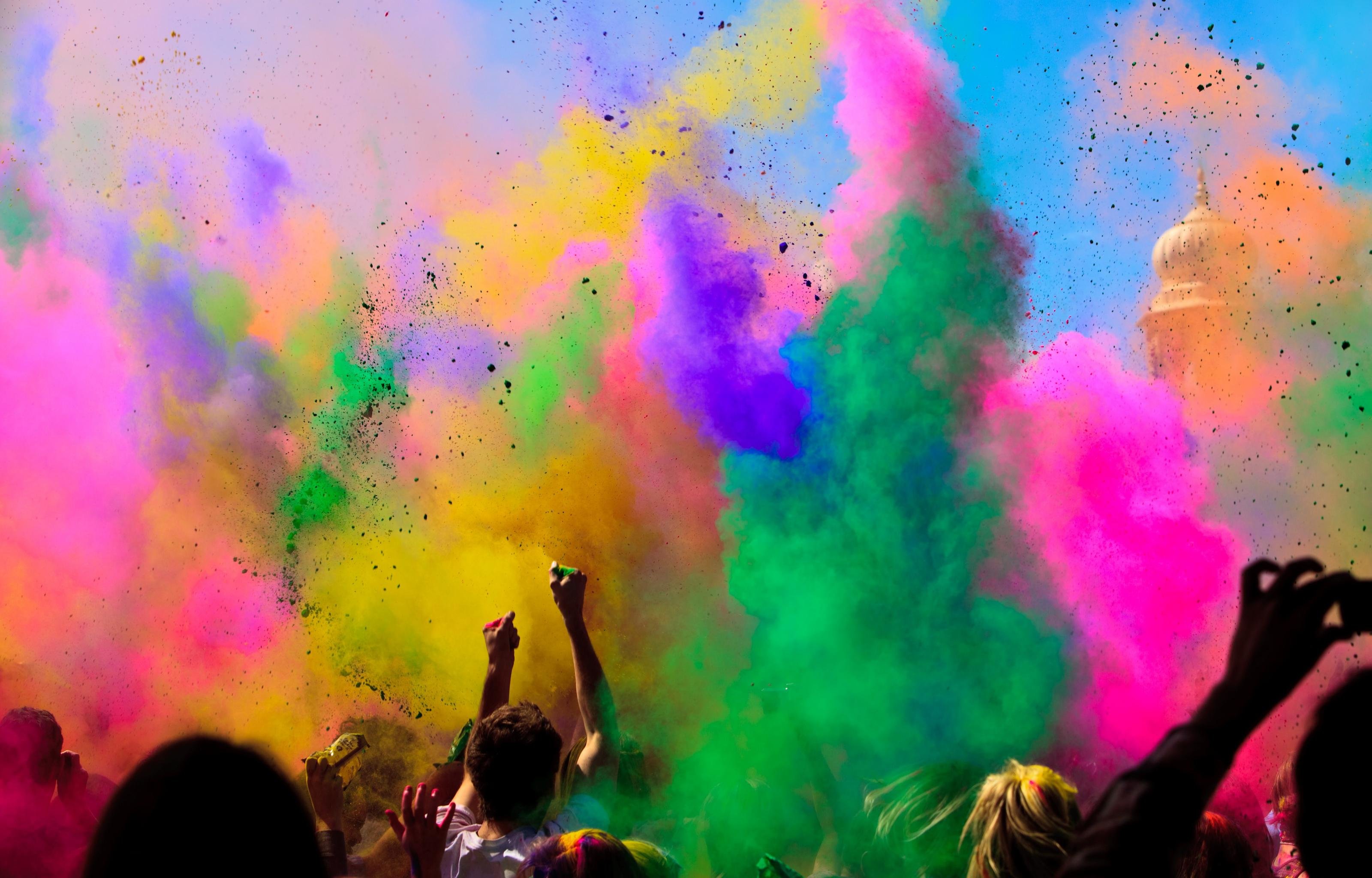 Download hd 3200x2048 Holi computer wallpaper ID:325370 for free