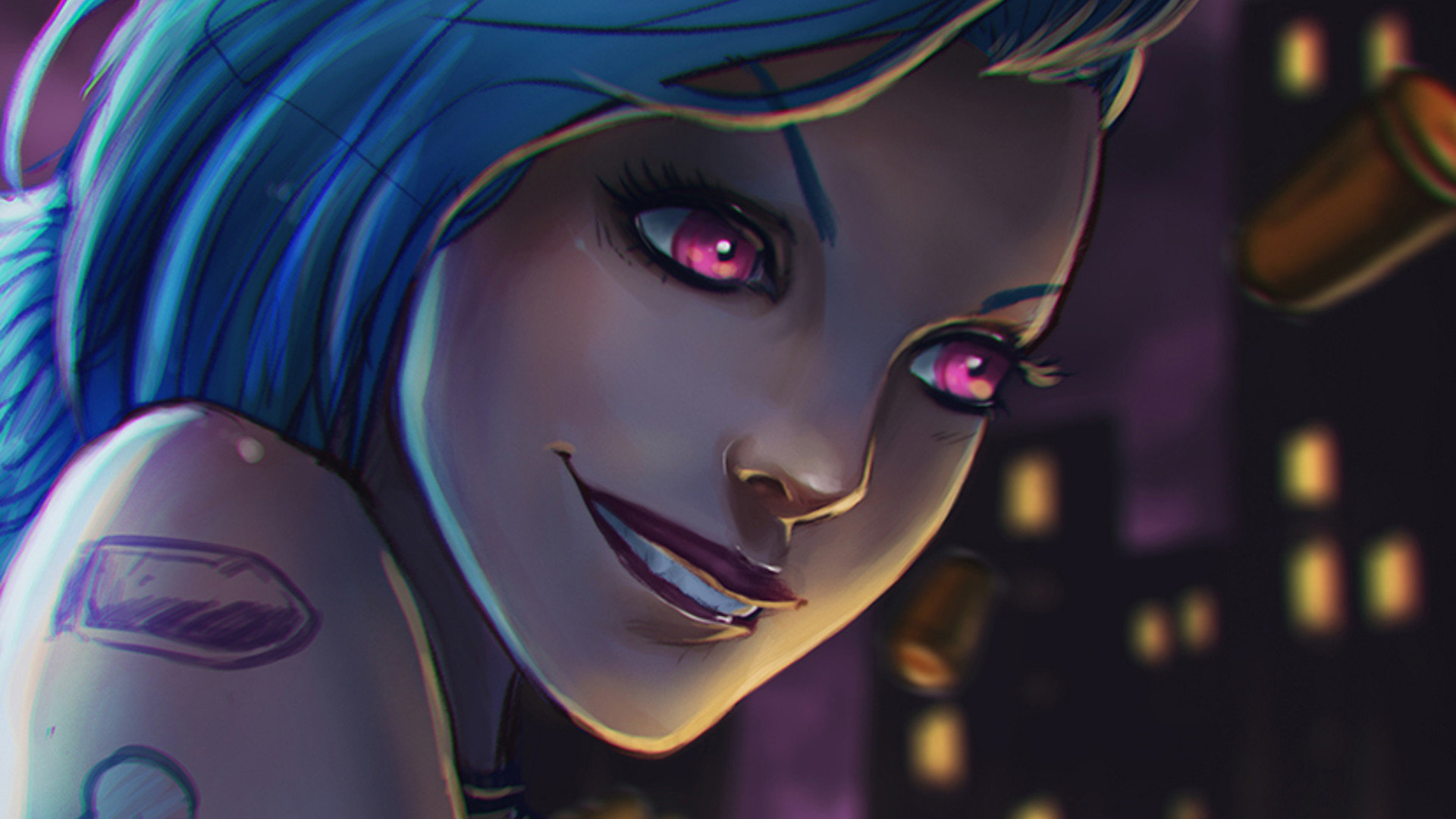 Awesome Jinx (League Of Legends) free wallpaper ID:171392 for full hd 1080p computer