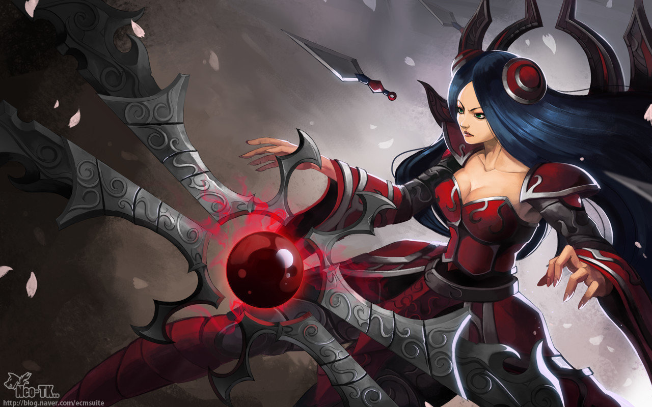 Download hd 1280x800 Irelia (League Of Legends) PC background ID:172332 for free