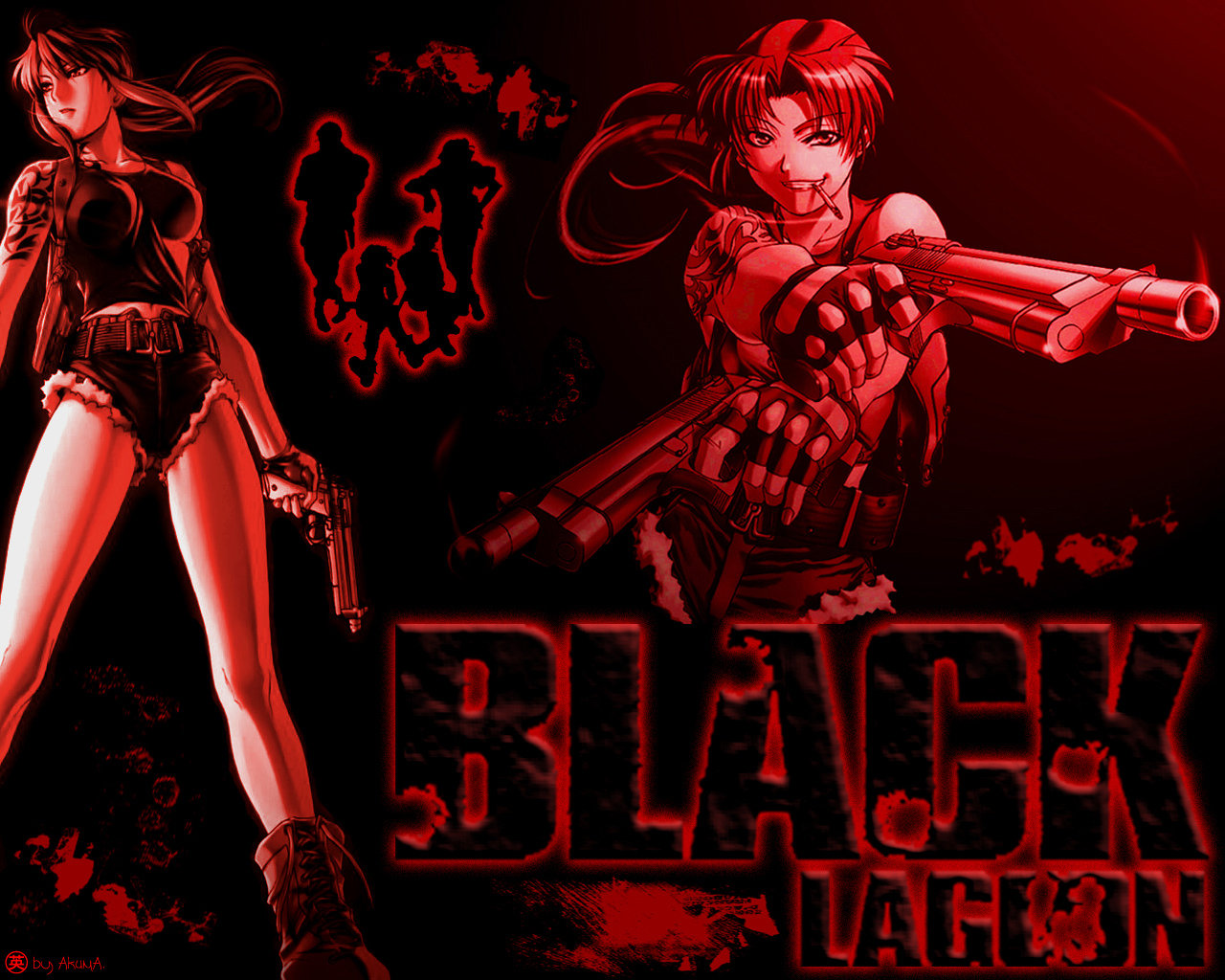Download hd 1280x1024 Revy (Black Lagoon) PC background ID:113640 for free