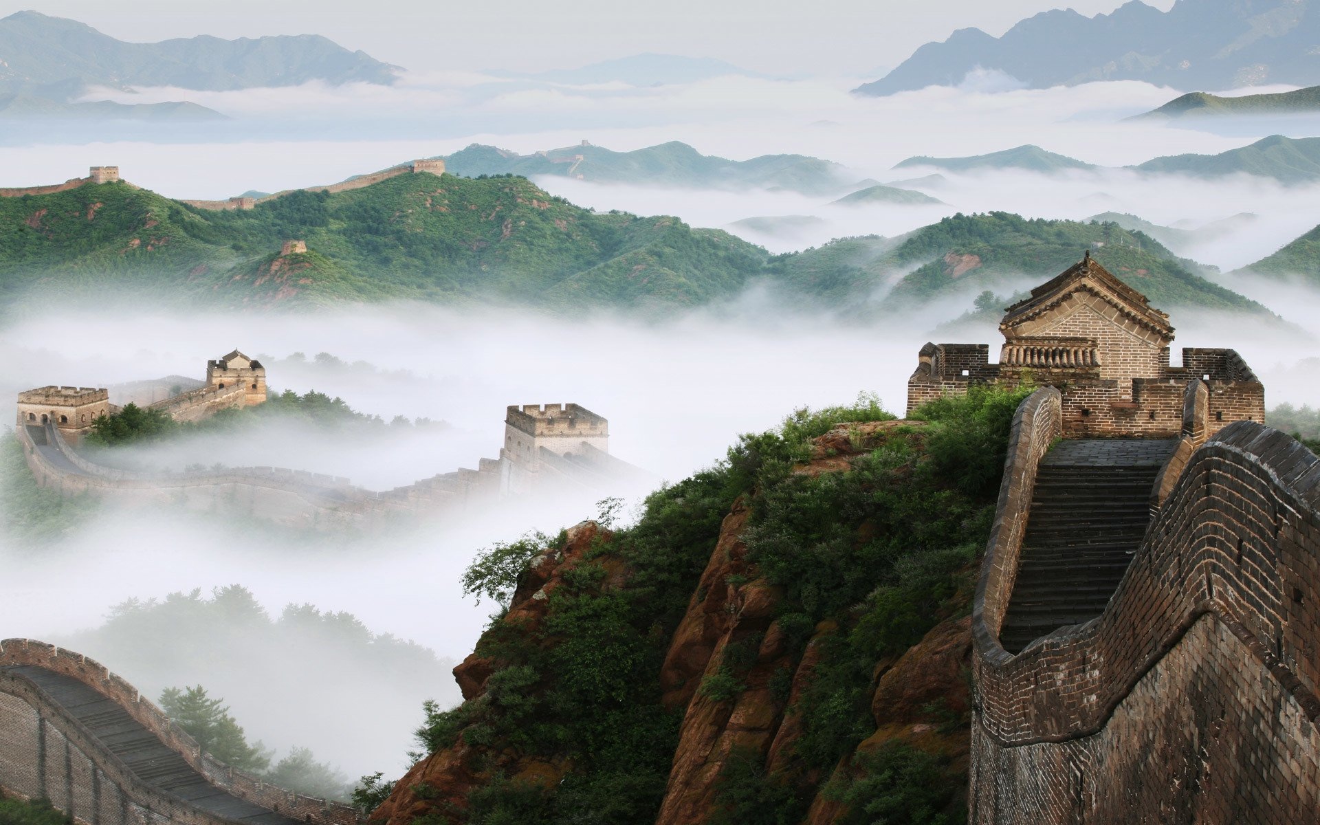 Best Great Wall Of China wallpaper ID:492508 for High Resolution hd 1920x1200 computer