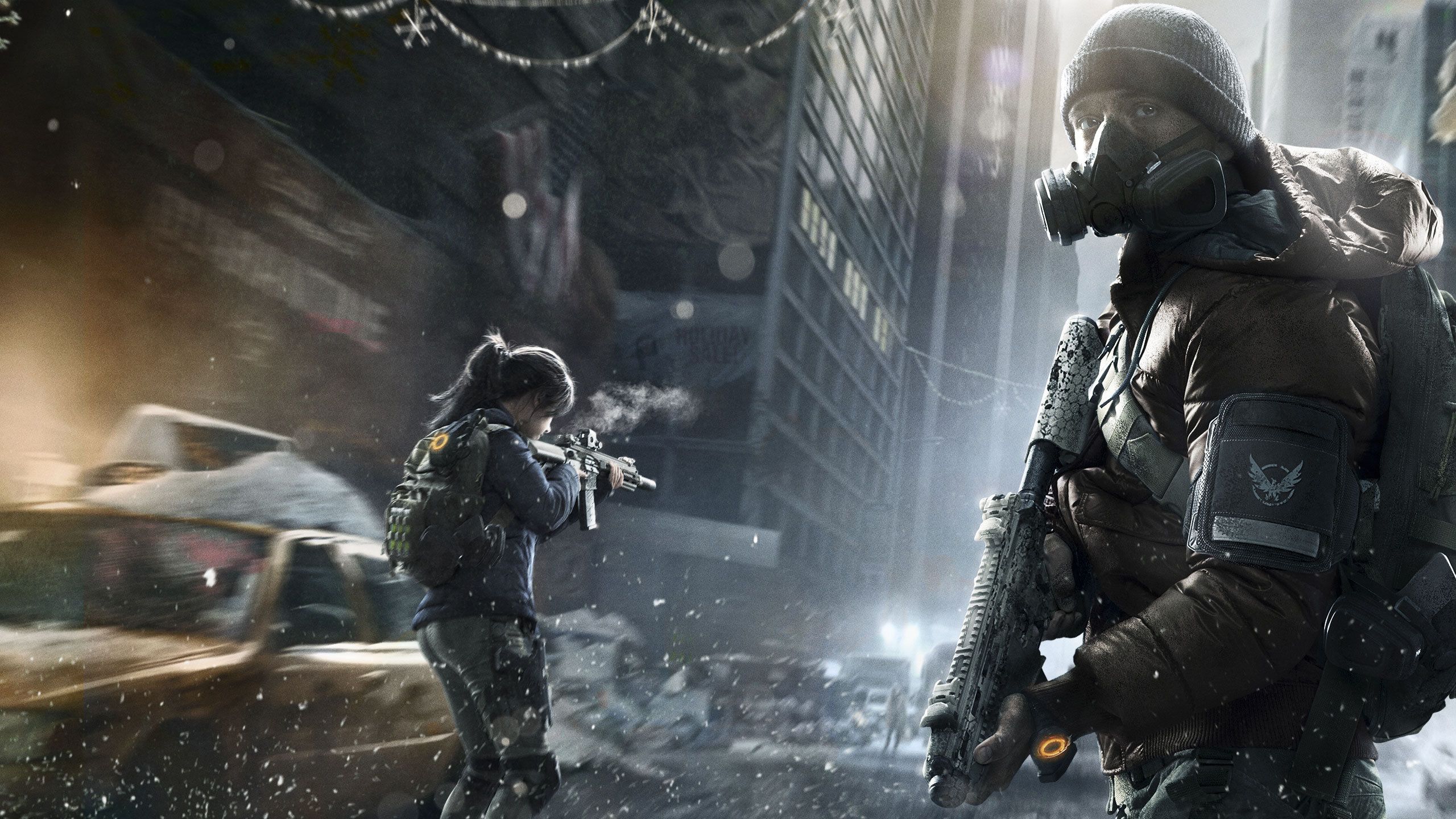 Download hd 2560x1440 Tom Clancy's The Division computer wallpaper ID:450076 for free