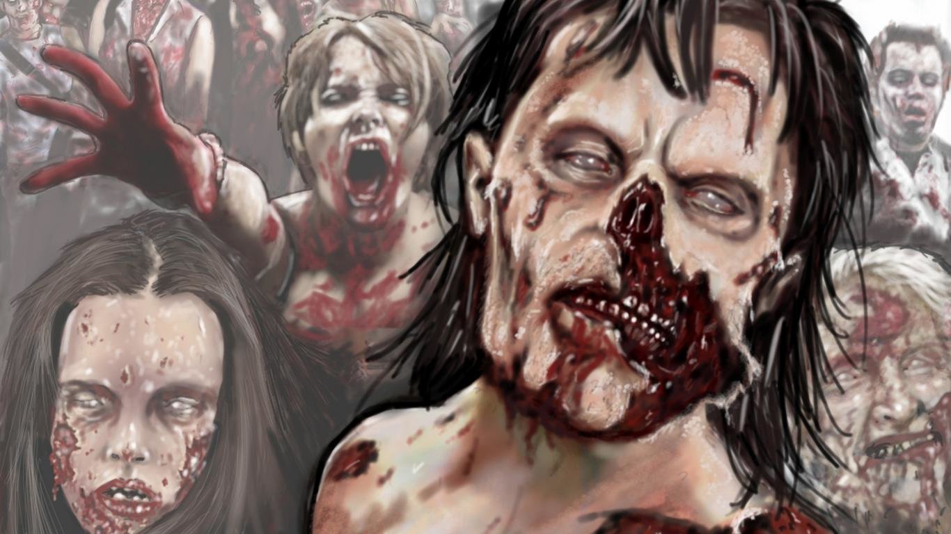 Download laptop Zombie computer wallpaper ID:241345 for free