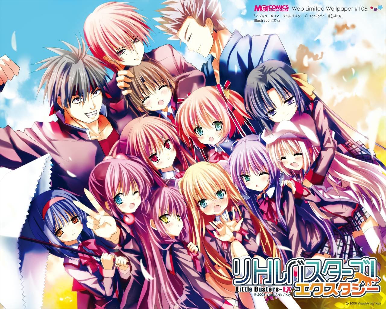 Download hd 1280x1024 Little Busters! computer background ID:164777 for free