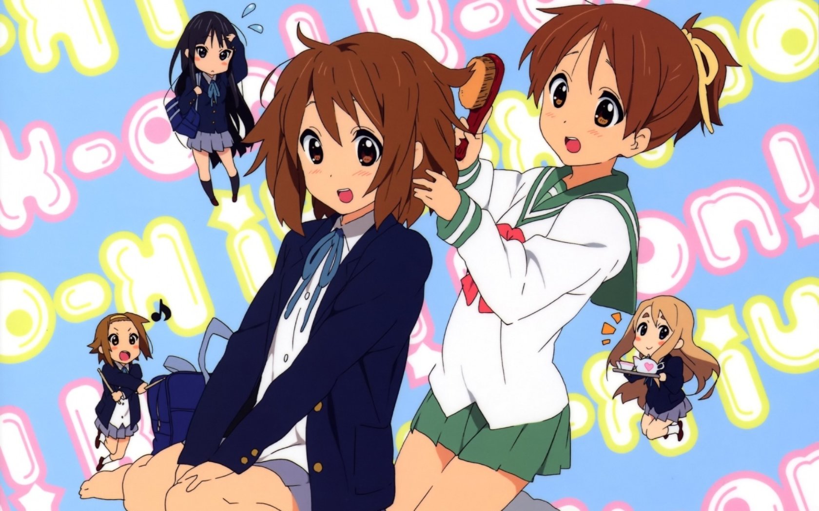 Free download K-ON! wallpaper ID:212506 hd 1680x1050 for computer