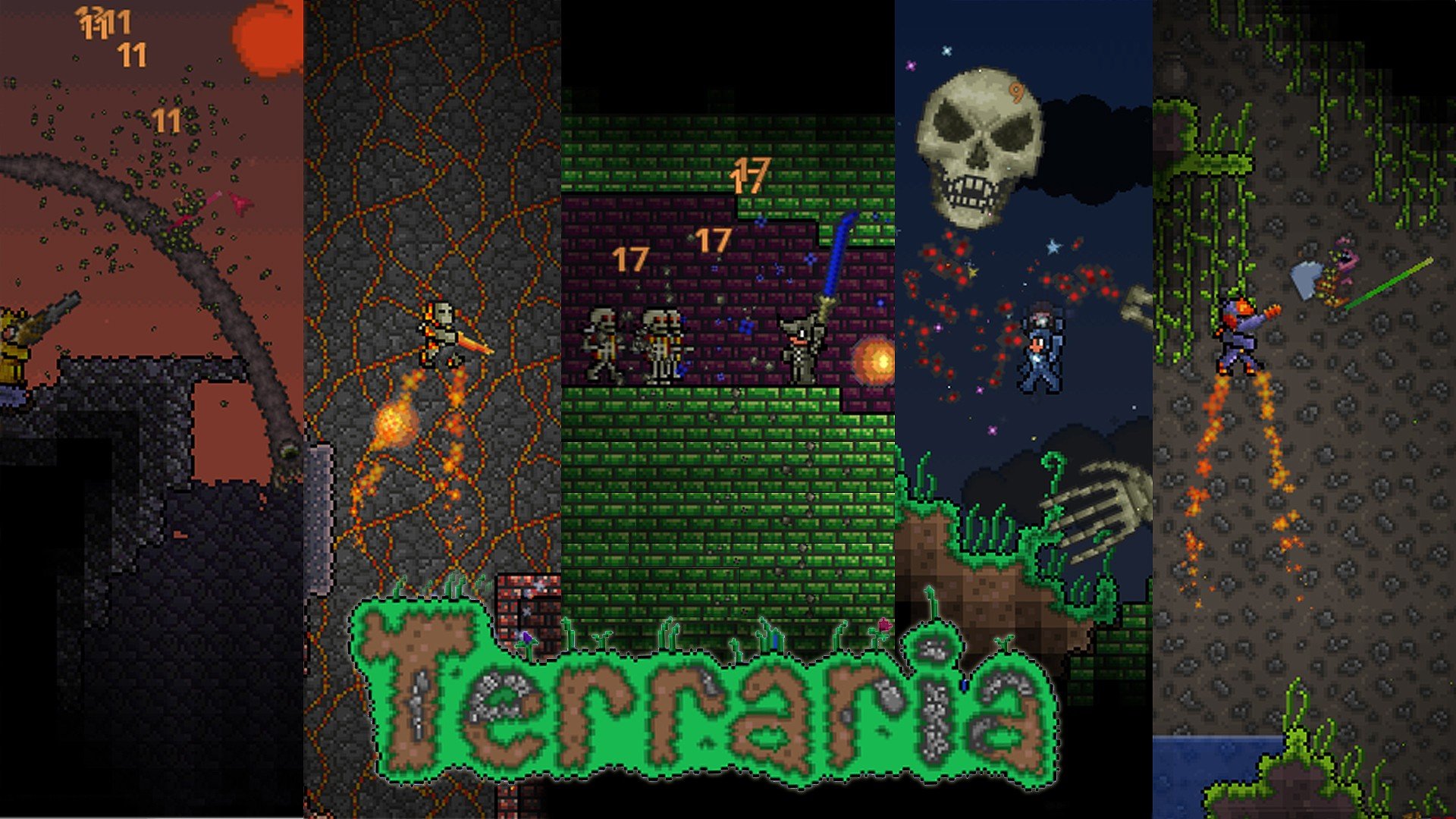 Download 1080p Terraria PC background ID:198667 for free