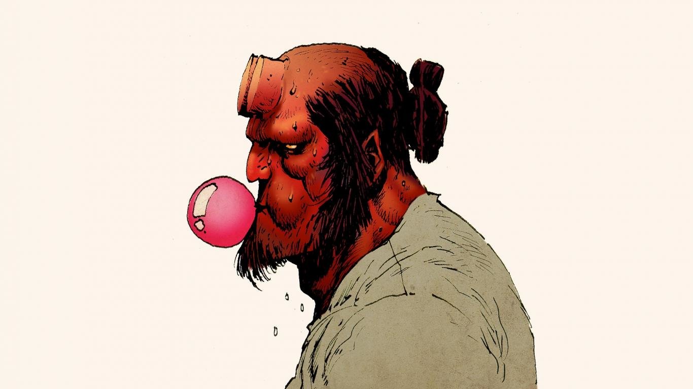 Awesome Hellboy free background ID:397707 for hd 1366x768 computer