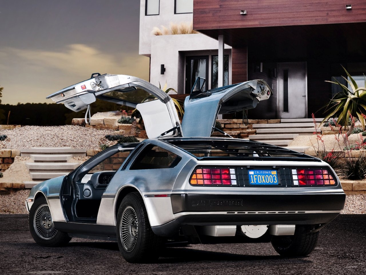 Free download Delorean background ID:247960 hd 1280x960 for computer