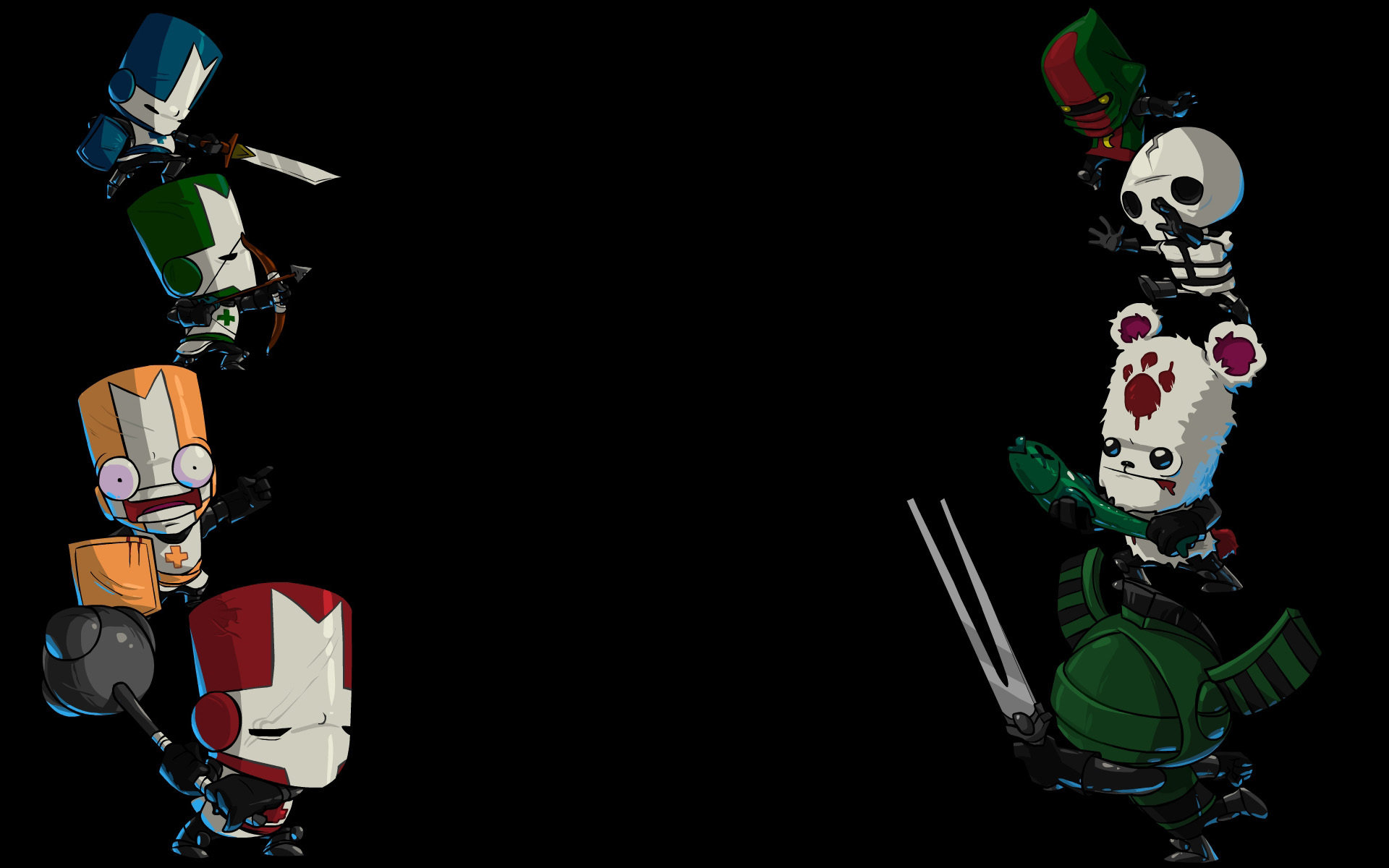 Download hd 1920x1200 Castle Crashers computer background ID:86222 for free