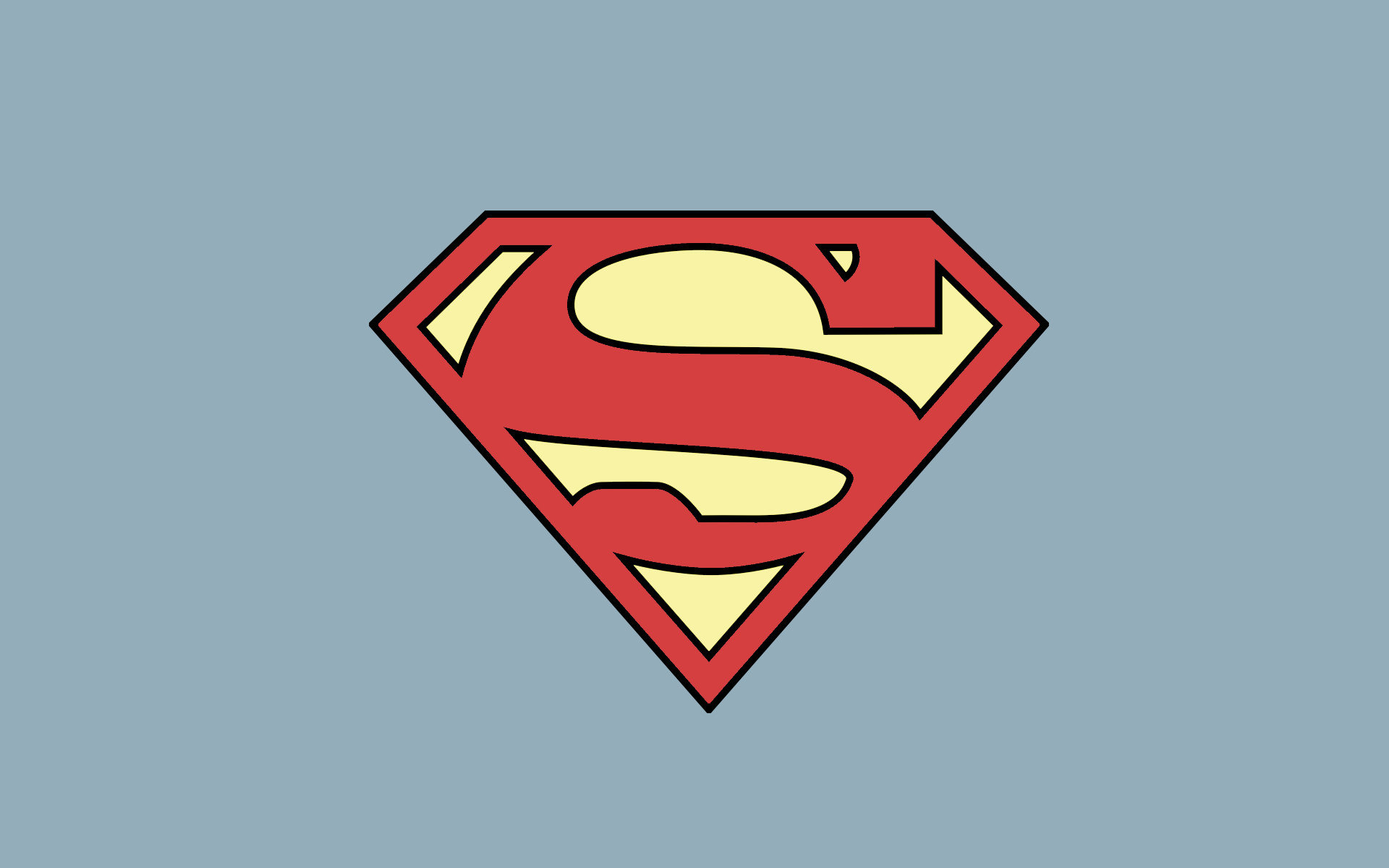 Awesome Superman Logo free wallpaper ID:456257 for hd 1920x1200 PC