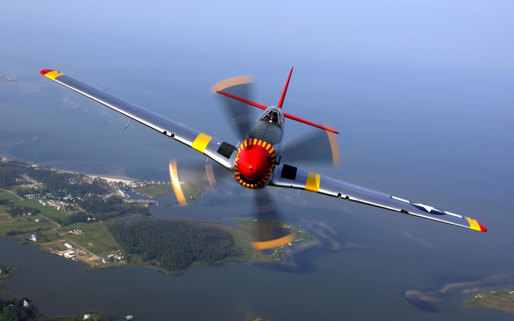 Free download North American P-51 Mustang background ID:53114 hd 1680x1050 for PC