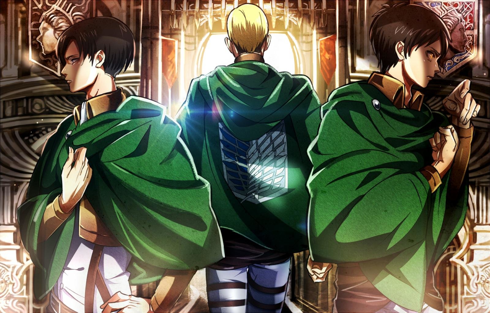 High resolution Attack On Titan hd 1600x1024 background ID:206096 for computer