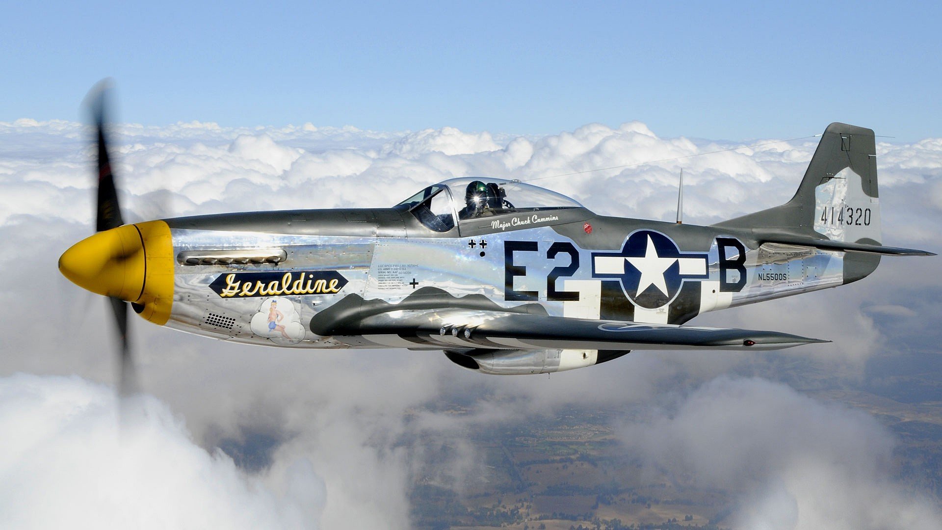 High resolution North American P-51 Mustang hd 1080p wallpaper ID:53126 for computer