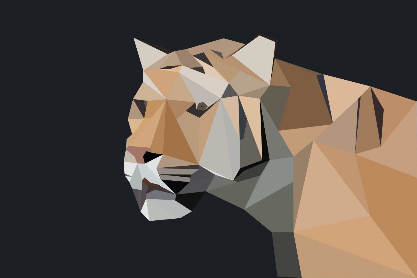 Download hd 1440x960 Low Poly PC wallpaper ID:305751 for free