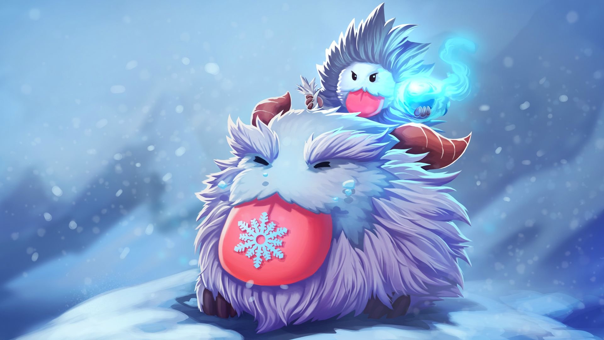 Download full hd 1080p Poro (League Of Legends) computer wallpaper ID:173000 for free