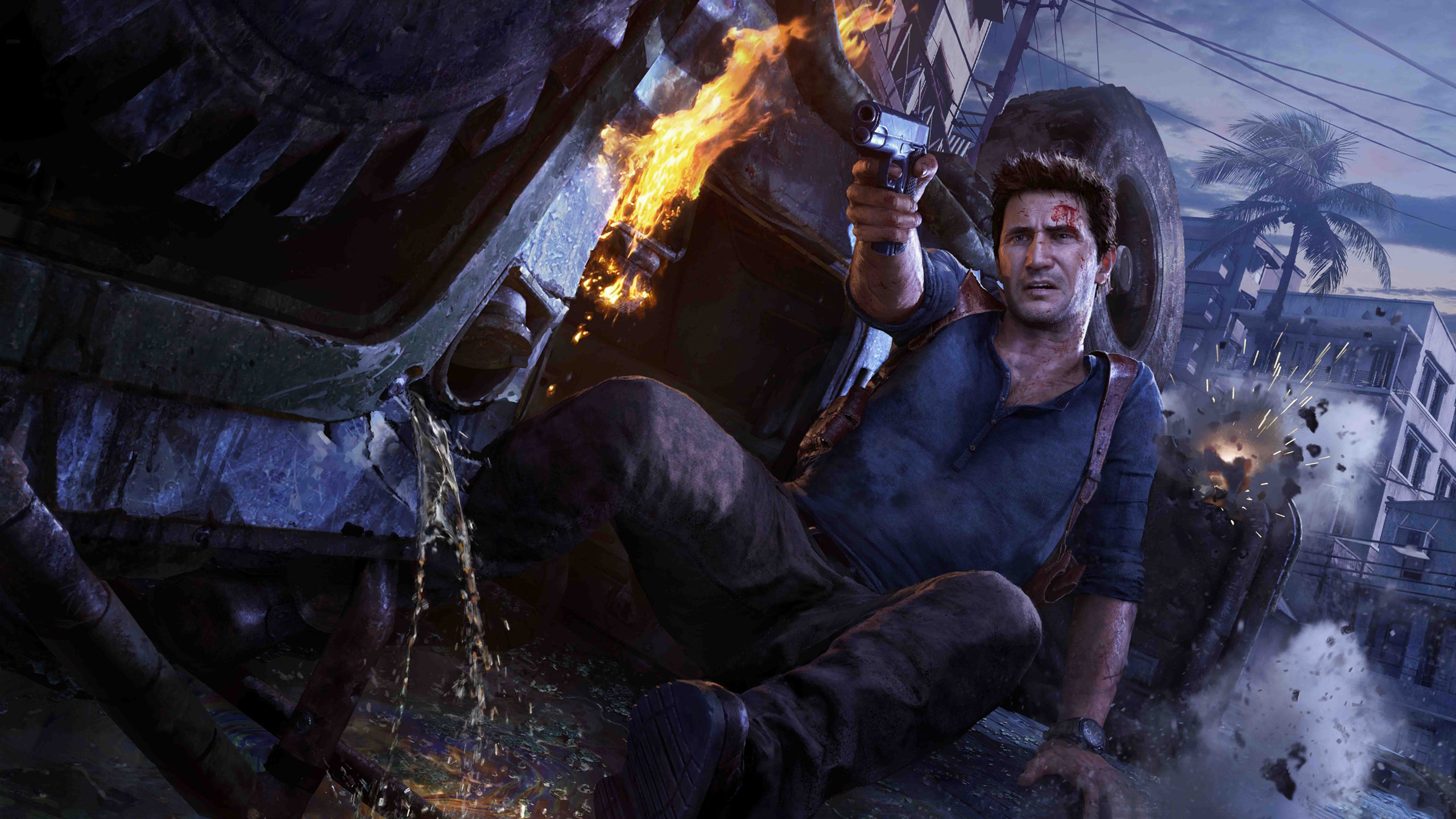 Free download Uncharted 4: A Thief's End background ID:498188 hd 2560x1440 for PC