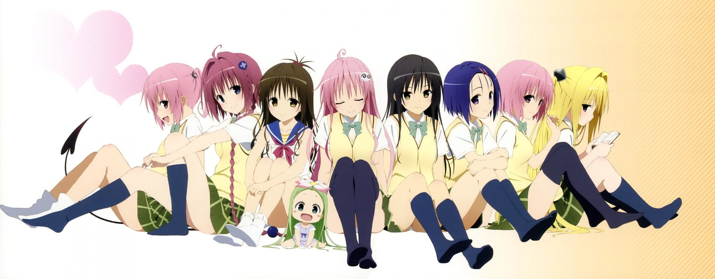 Free To Love-Ru high quality wallpaper ID:164092 for dual screen 2304x900 computer