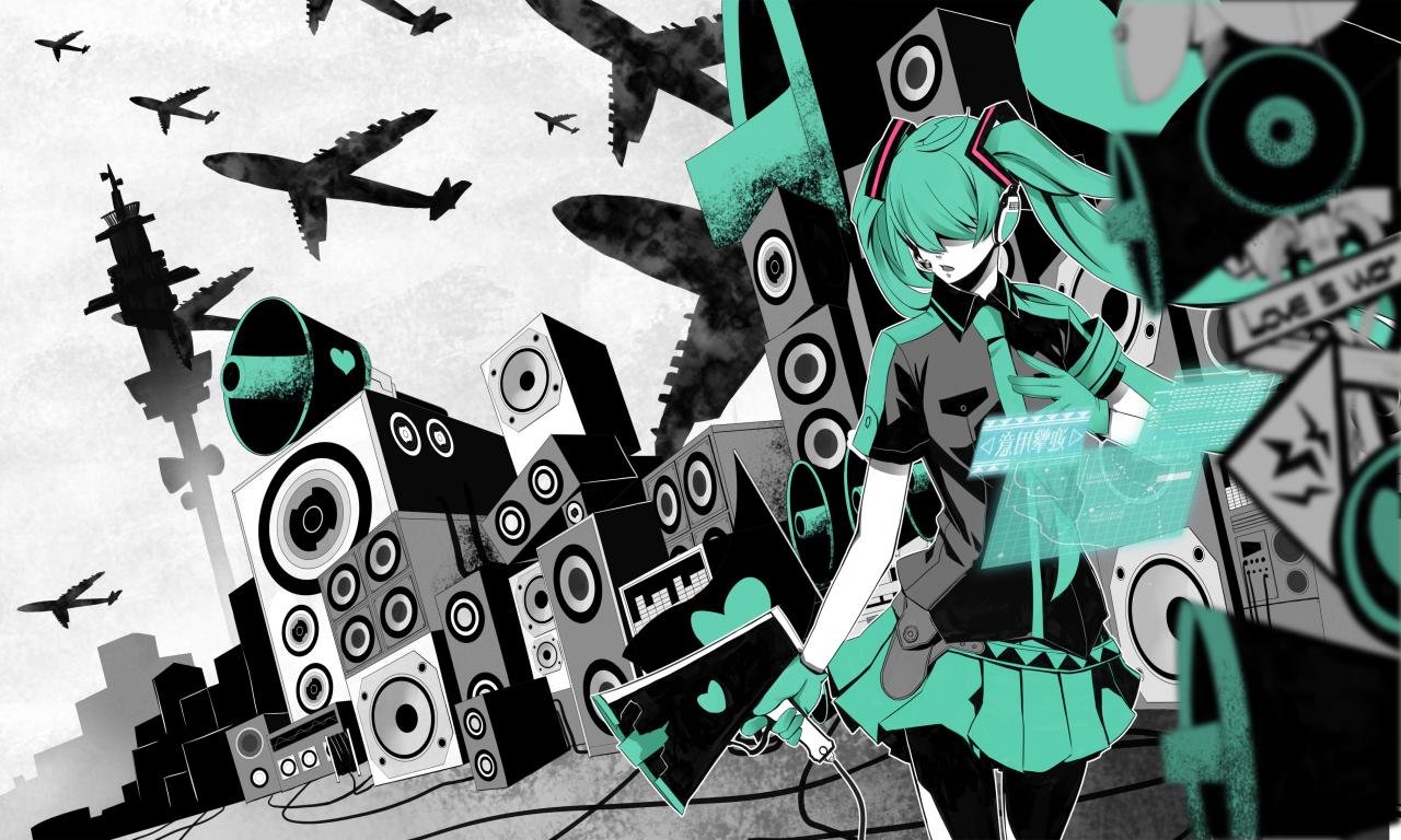 High resolution Vocaloid hd 1280x768 background ID:1031 for PC