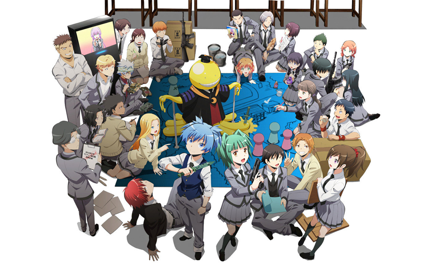 Free Assassination Classroom high quality background ID:275144 for hd 1440x900 PC