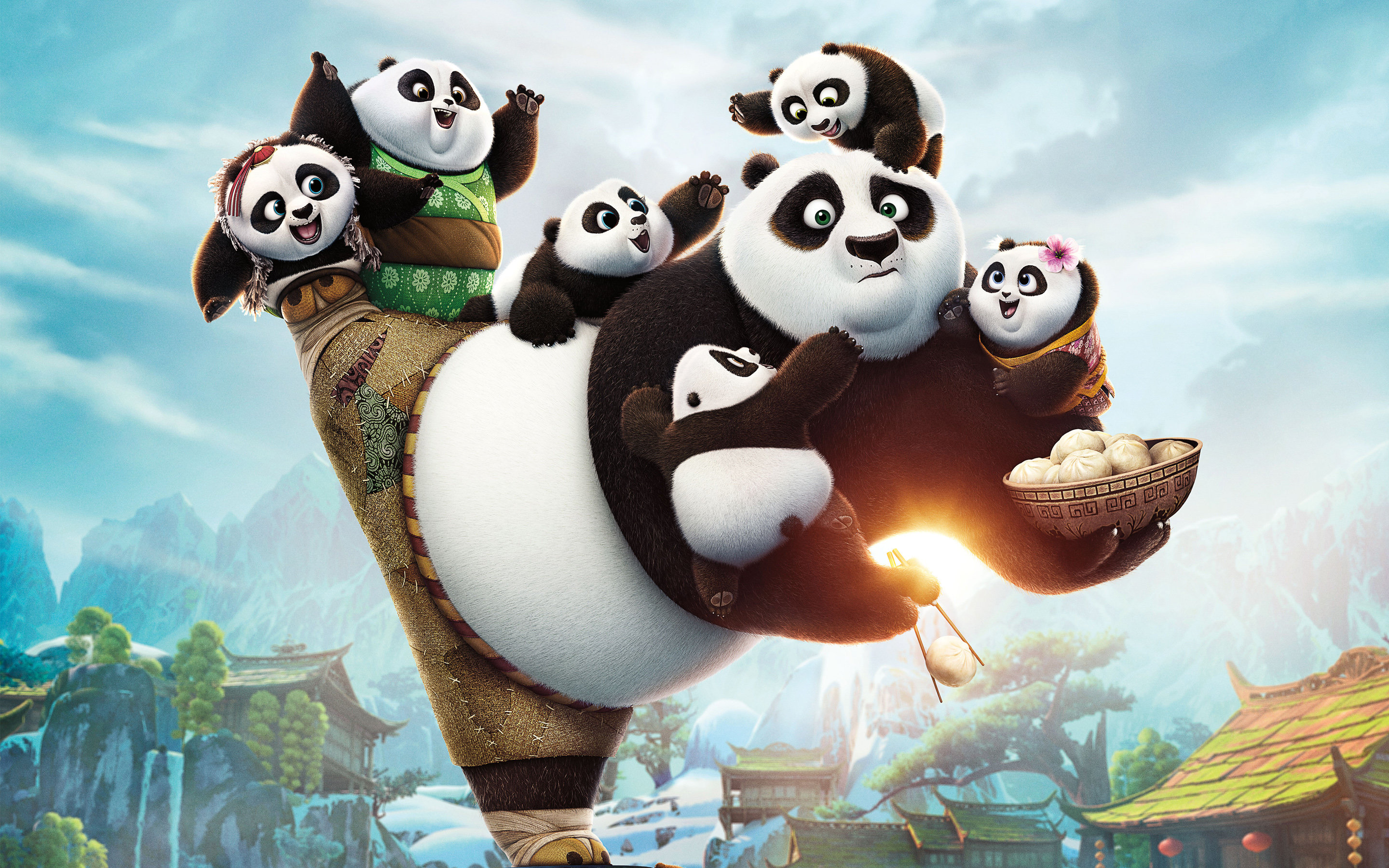 Best Kung Fu Panda 3 wallpaper ID:209021 for High Resolution hd 2880x1800 computer