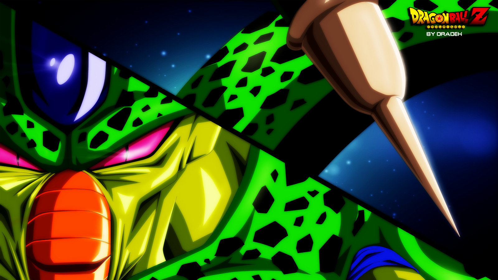 Free download Cell (Dragon Ball) background ID:461921 hd 1600x900 for PC