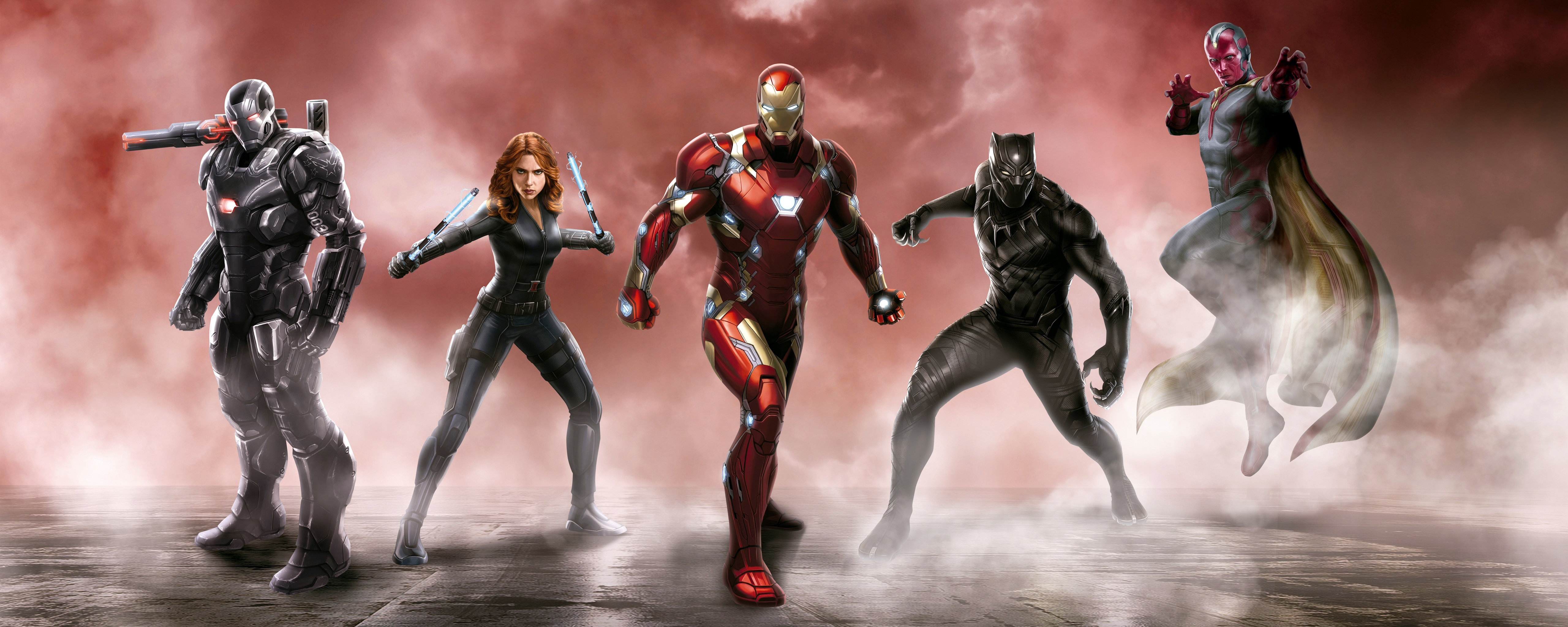 Awesome Captain America: Civil War free wallpaper ID:497796 for dual screen 5120x2048 PC