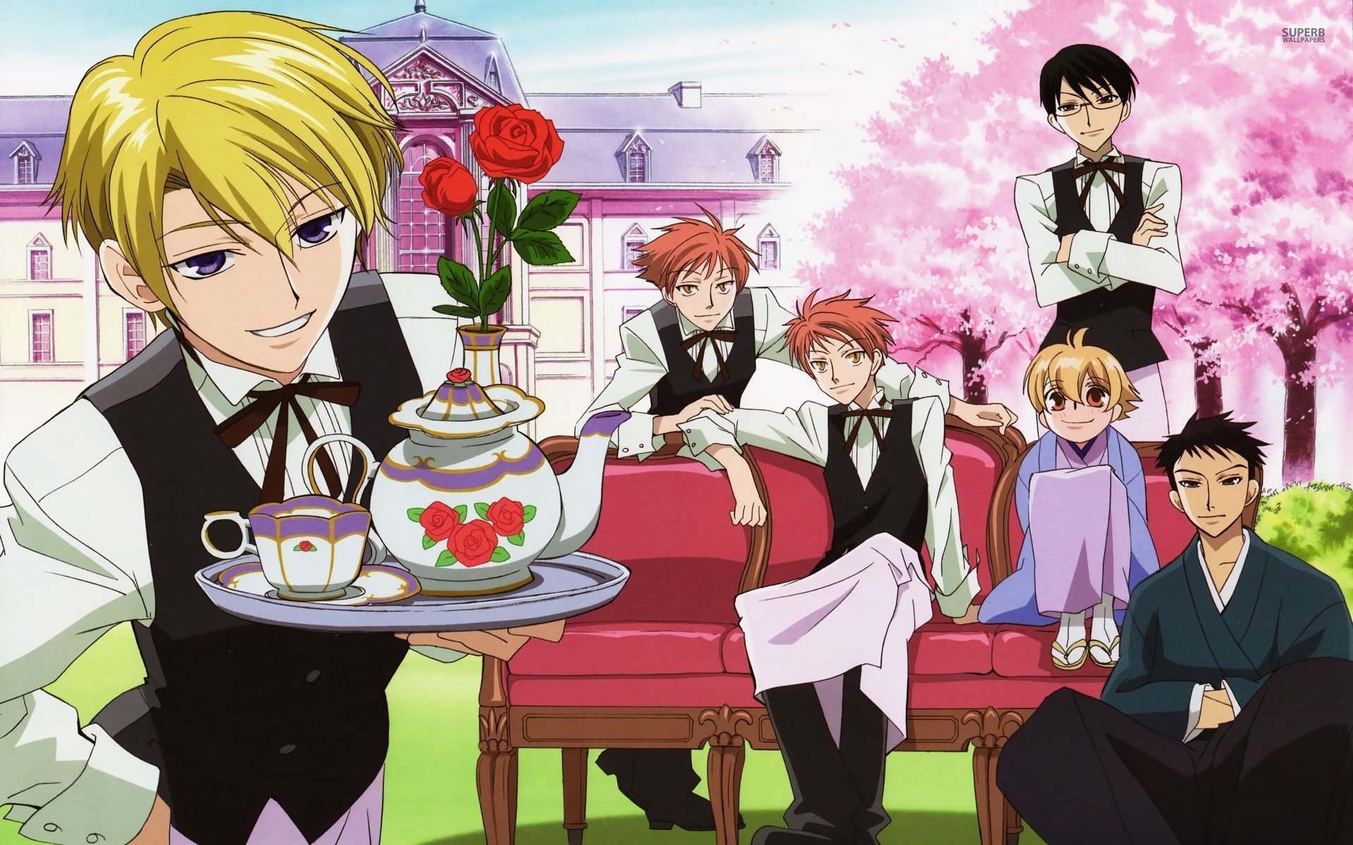 Free download Ouran Highschool Host Club wallpaper ID:162919 hd 1920x1200 for PC