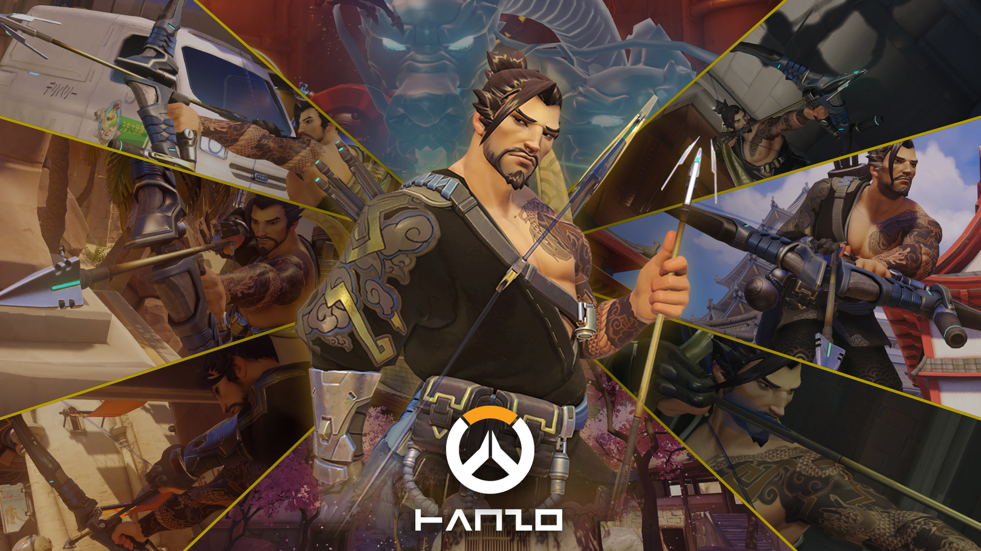 High resolution Hanzo (Overwatch) full hd wallpaper ID:169929 for computer