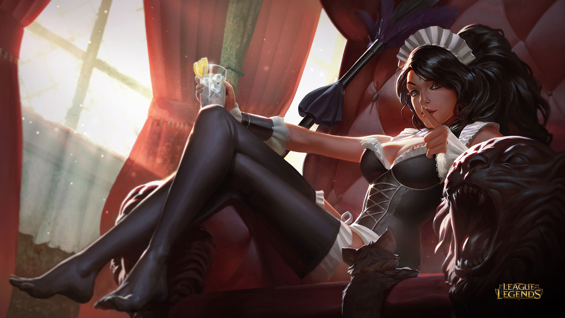 Best Nidalee (League Of Legends) background ID:171848 for High Resolution full hd computer