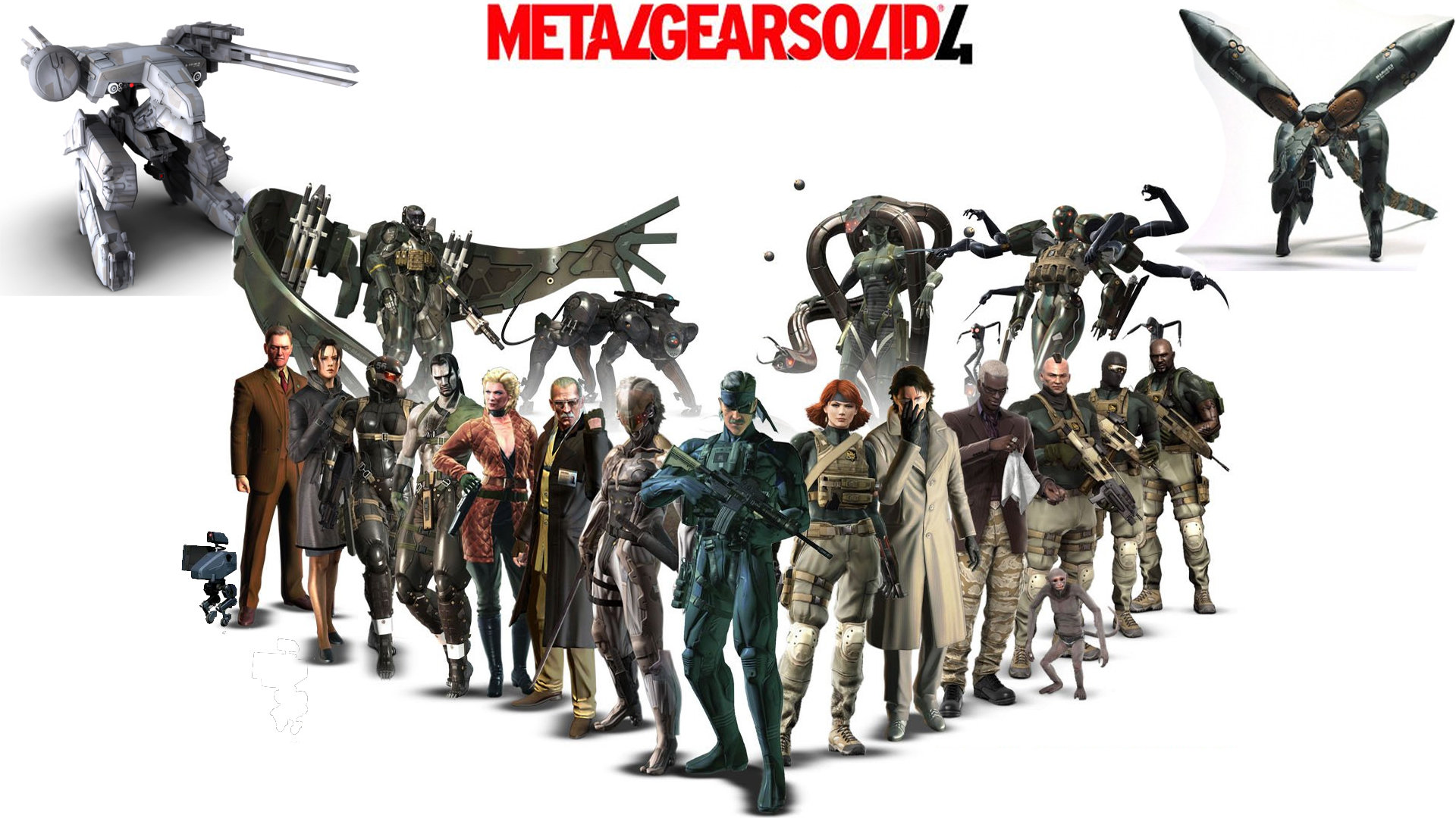 Awesome Metal Gear Solid 4: Guns Of The Patriots (MGS 4) free background ID:419870 for hd 1920x1080 computer