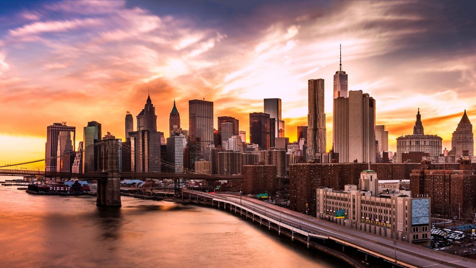 Awesome New York free background ID:486053 for hd 1600x900 desktop