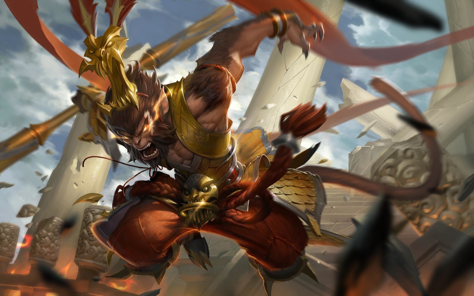 High resolution Wukong (League Of Legends) hd 1920x1200 wallpaper ID:173920 for PC