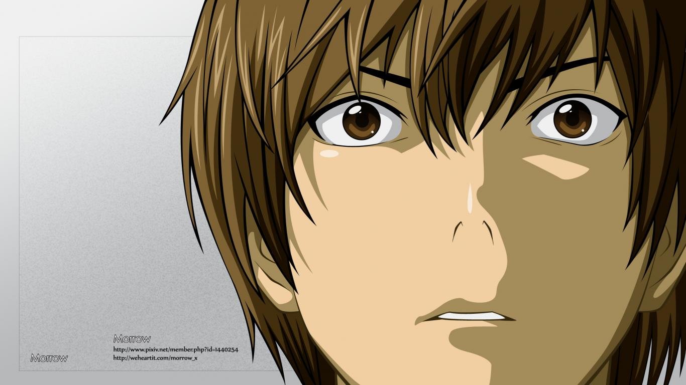 Awesome Light Yagami free background ID:402596 for laptop desktop