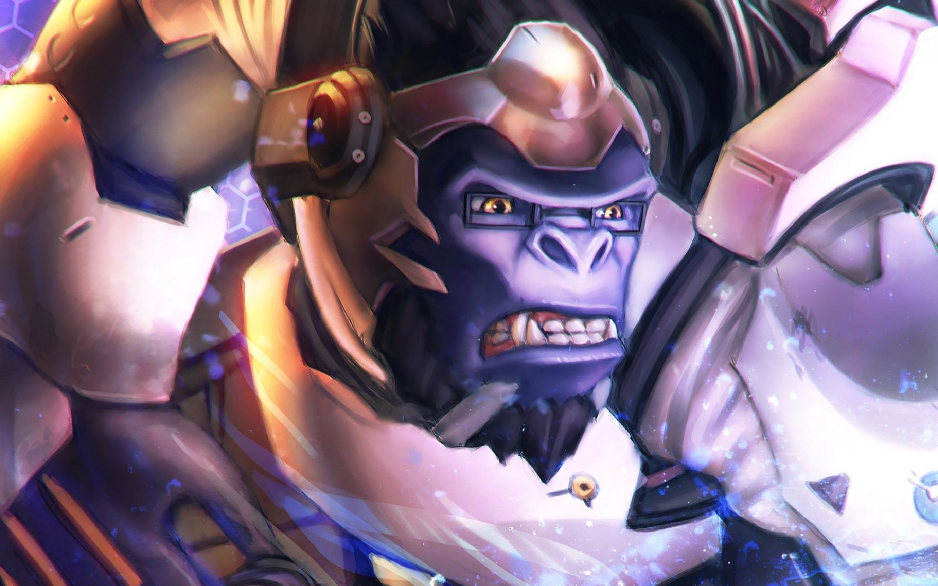 Best Winston (Overwatch) background ID:170562 for High Resolution hd 1920x1200 computer