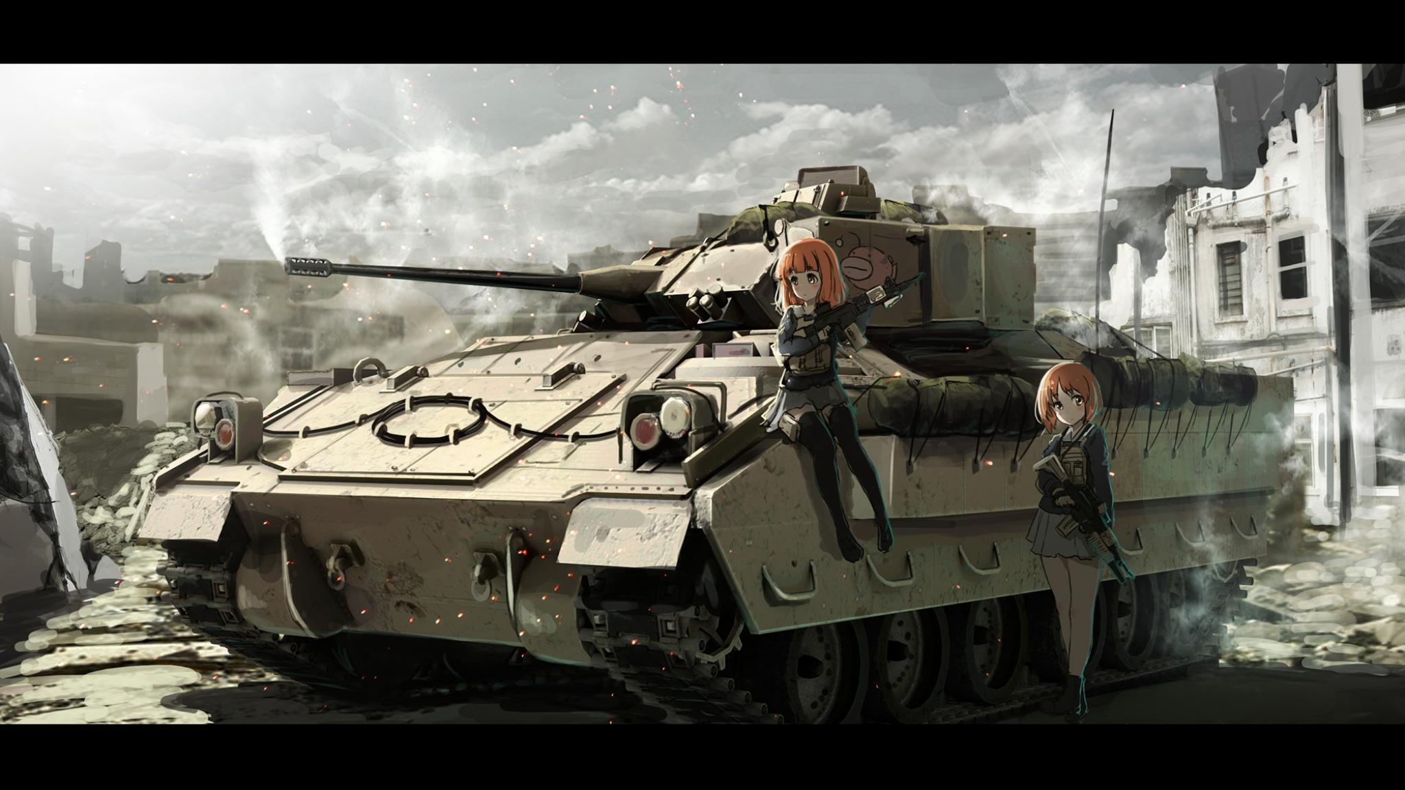 High resolution Girls Und Panzer hd 2048x1152 background ID:208230 for desktop