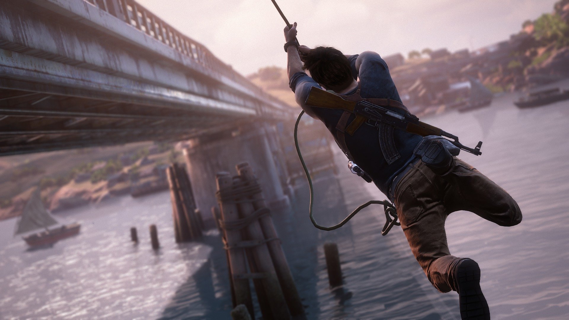Download 1080p Uncharted 4: A Thief's End computer background ID:498194 for free
