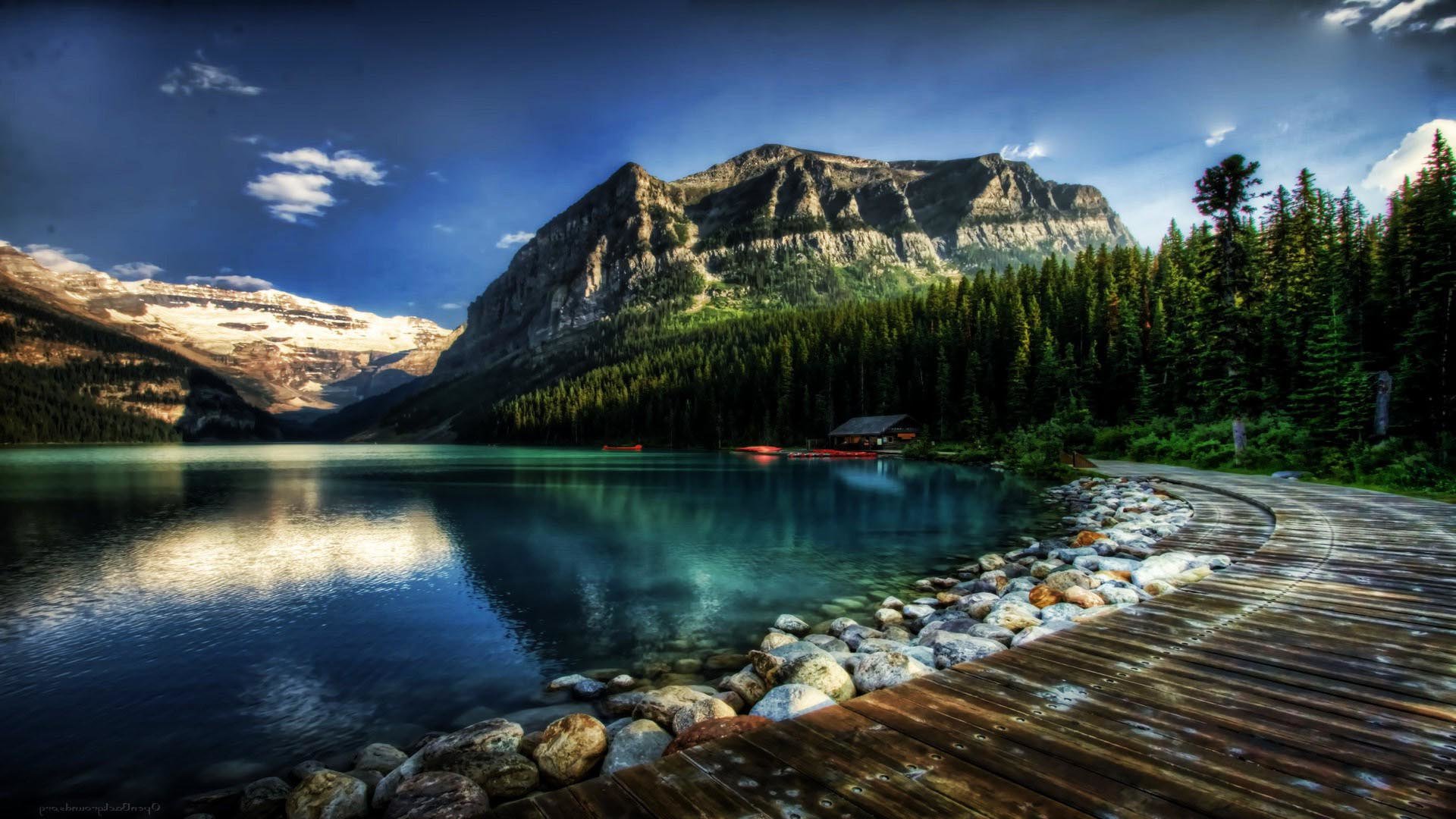 Awesome Lake Louise free wallpaper ID:114556 for hd 1080p computer