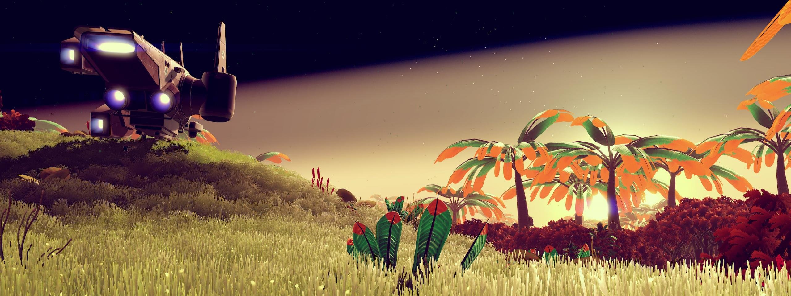 Free download No Man's Sky wallpaper ID:110458 dual monitor 2560x960 for PC