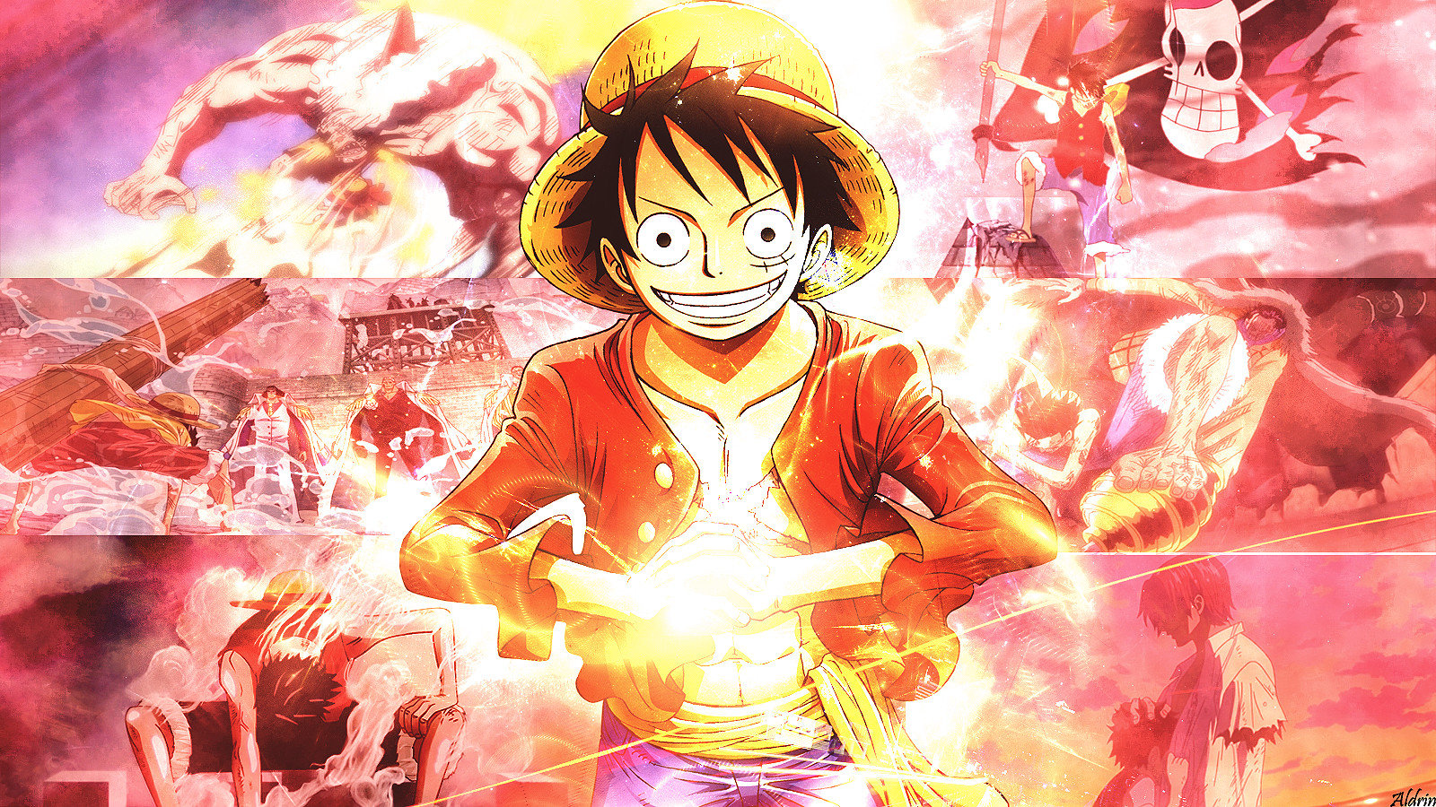 Awesome Monkey D. Luffy free background ID:314660 for hd 1600x900 computer
