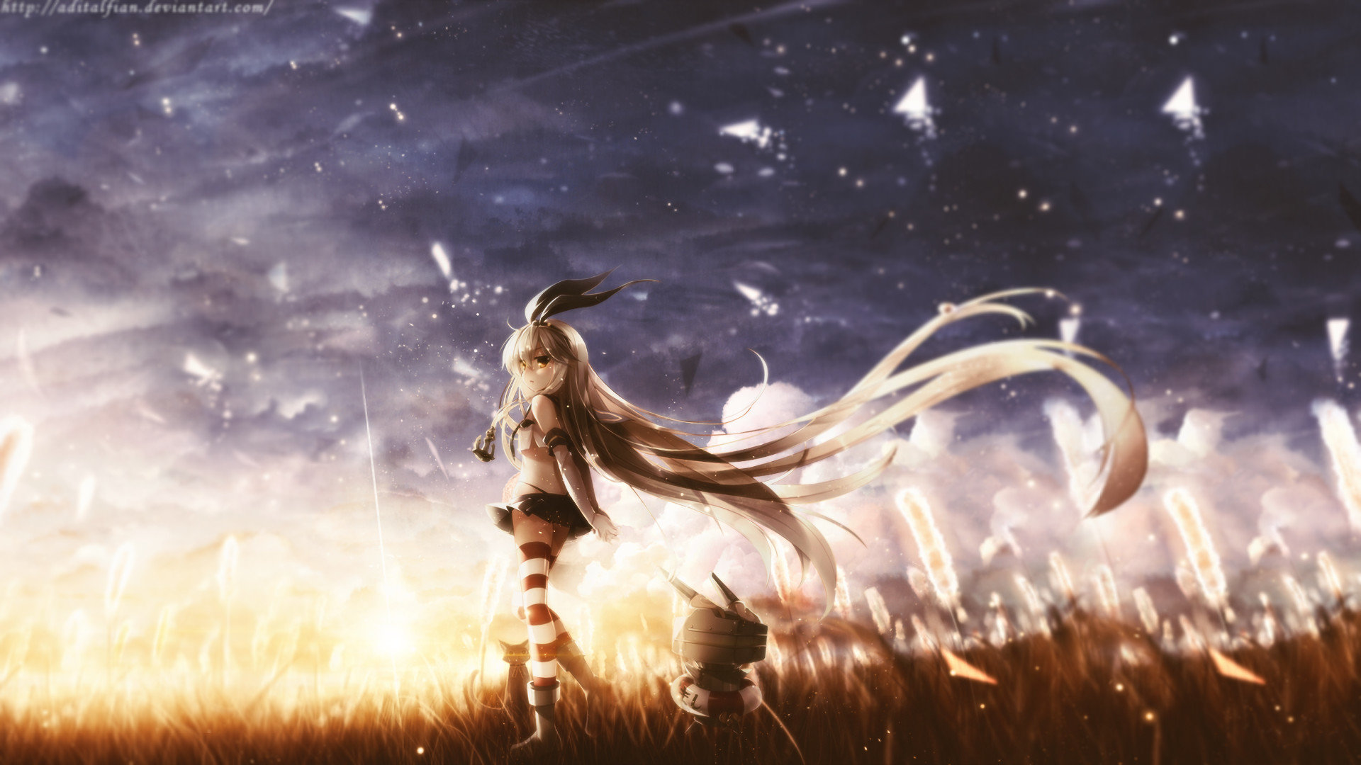 Awesome Shimakaze (Kancolle) free background ID:331000 for full hd 1920x1080 desktop