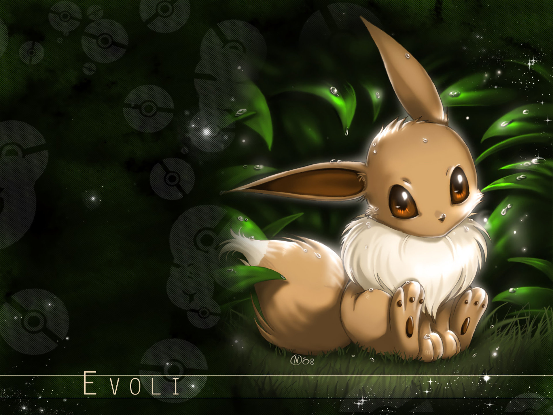 Awesome Eevee (Pokemon) free background ID:278905 for hd 1920x1440 desktop