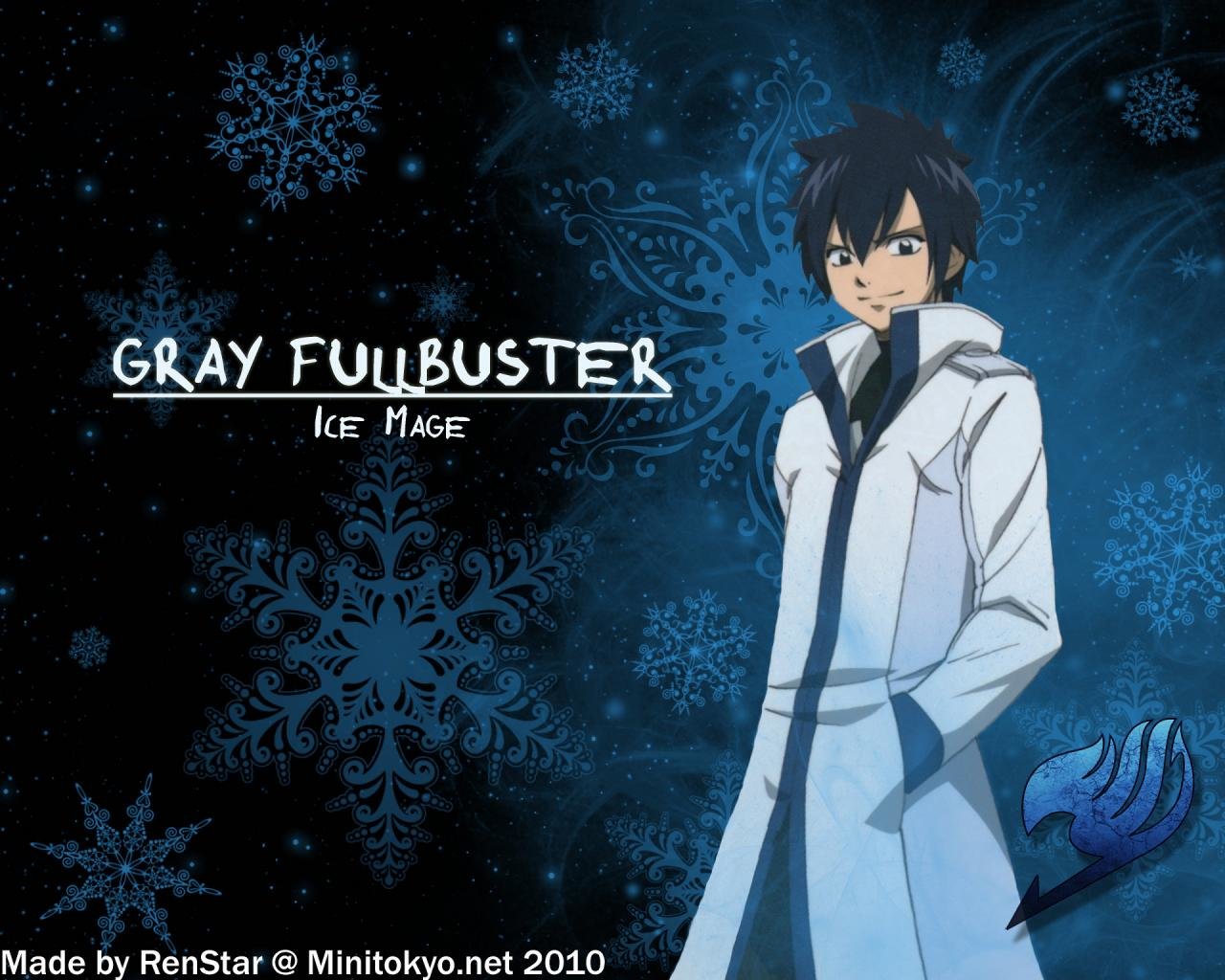 High resolution Gray Fullbuster hd 1280x1024 wallpaper ID:41366 for computer